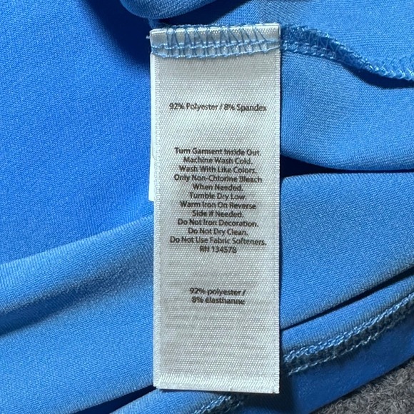 Vineyard Vines Men's Striped Polo Shirt Blue White Short Sleeve Size‎ L EUC - Picture 3 of 8